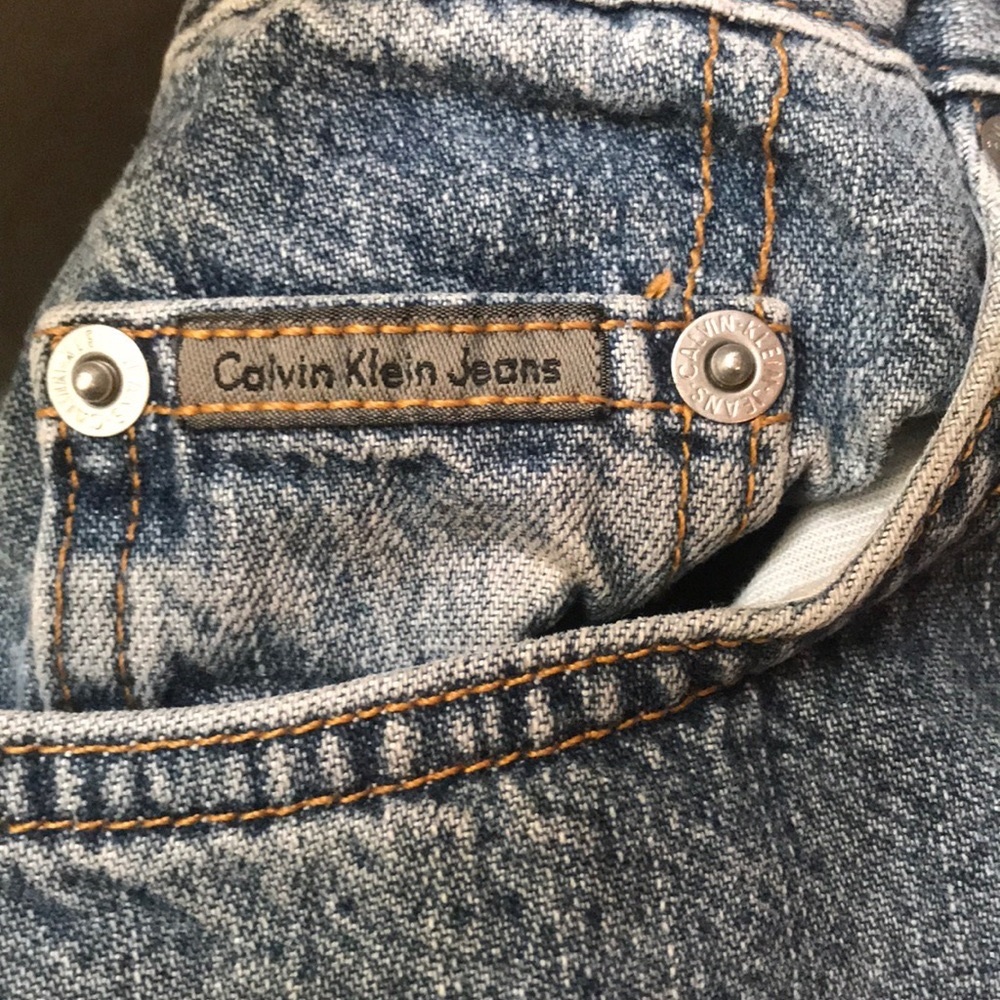 Vintage Calvin Klein Jeans Denim Skirt (RARE)
